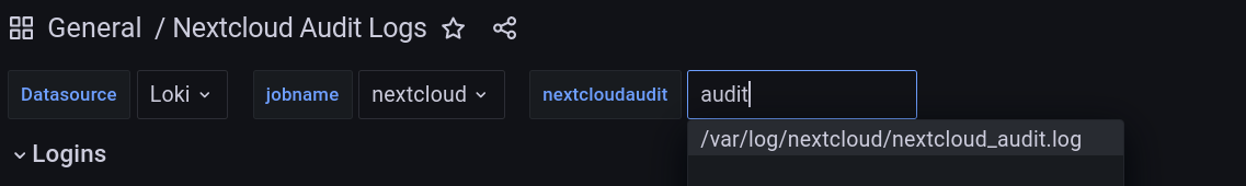 Monitor your Nextcloud logs for suspicious activities with Grafana Loki